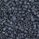 Miyuki delica beads 8/0 - Matted blue grey DBL-301